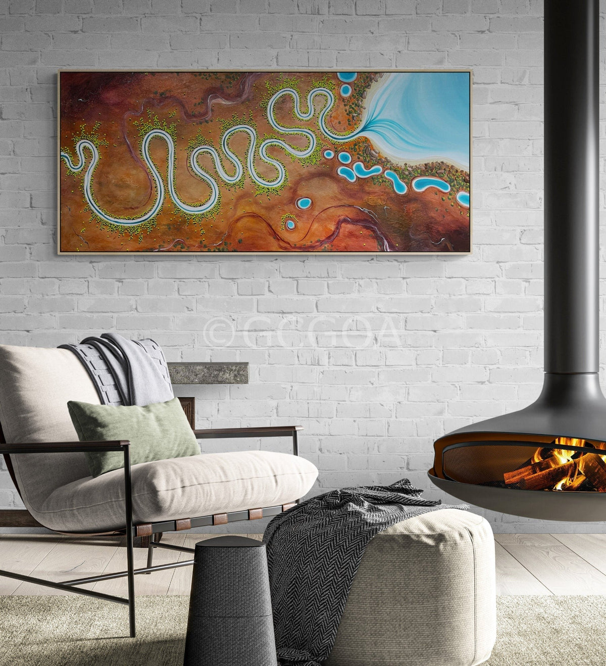 Lines Of Time - Gold Coast Gallery Of ArtTania Chanter