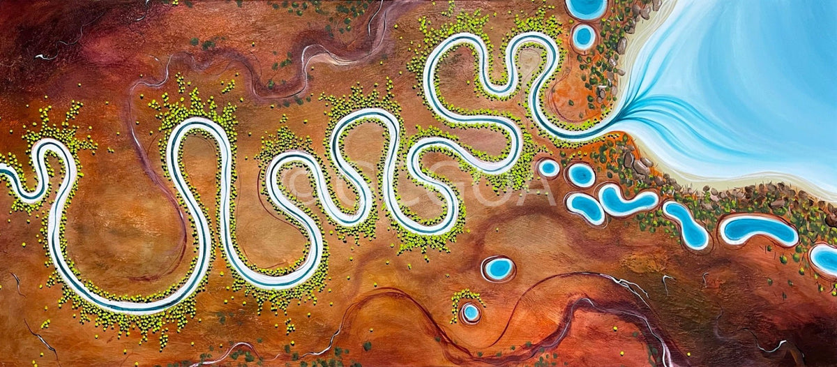 Lines Of Time - Gold Coast Gallery Of ArtTania Chanter