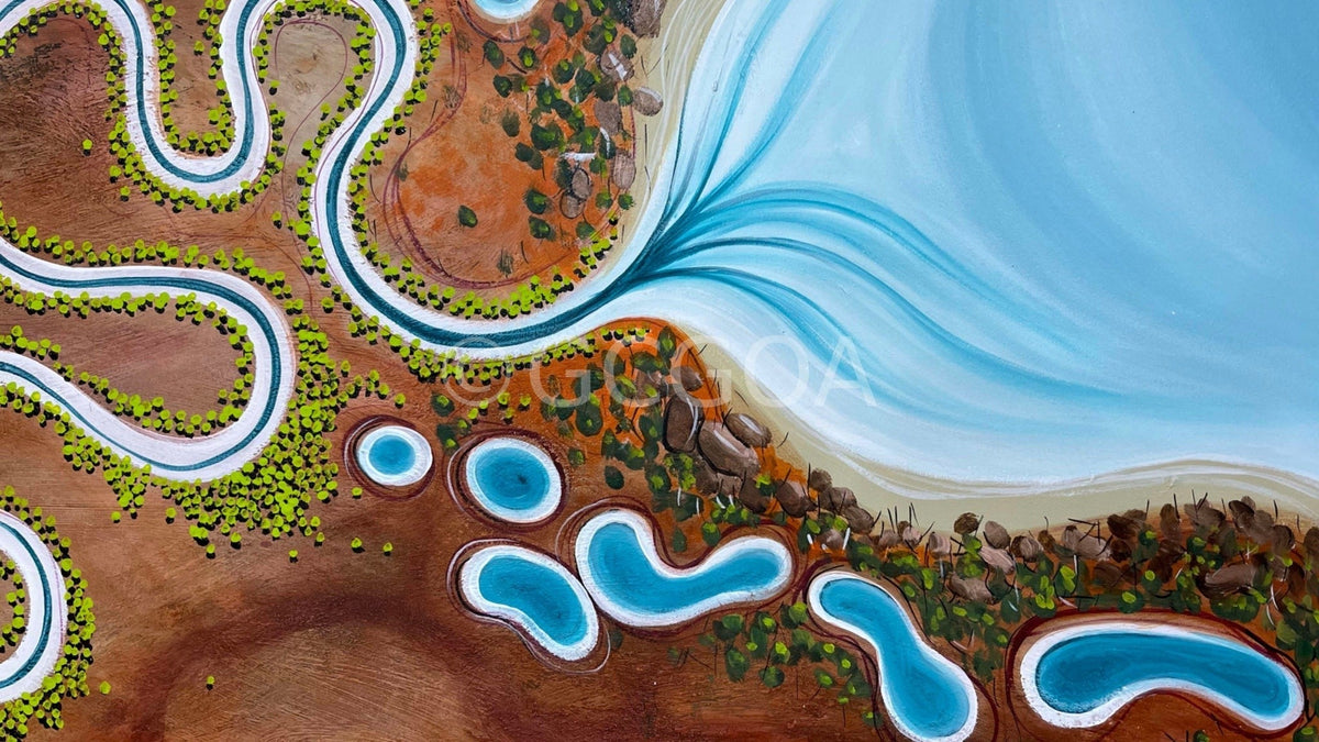 Lines Of Time - Gold Coast Gallery Of ArtTania Chanter