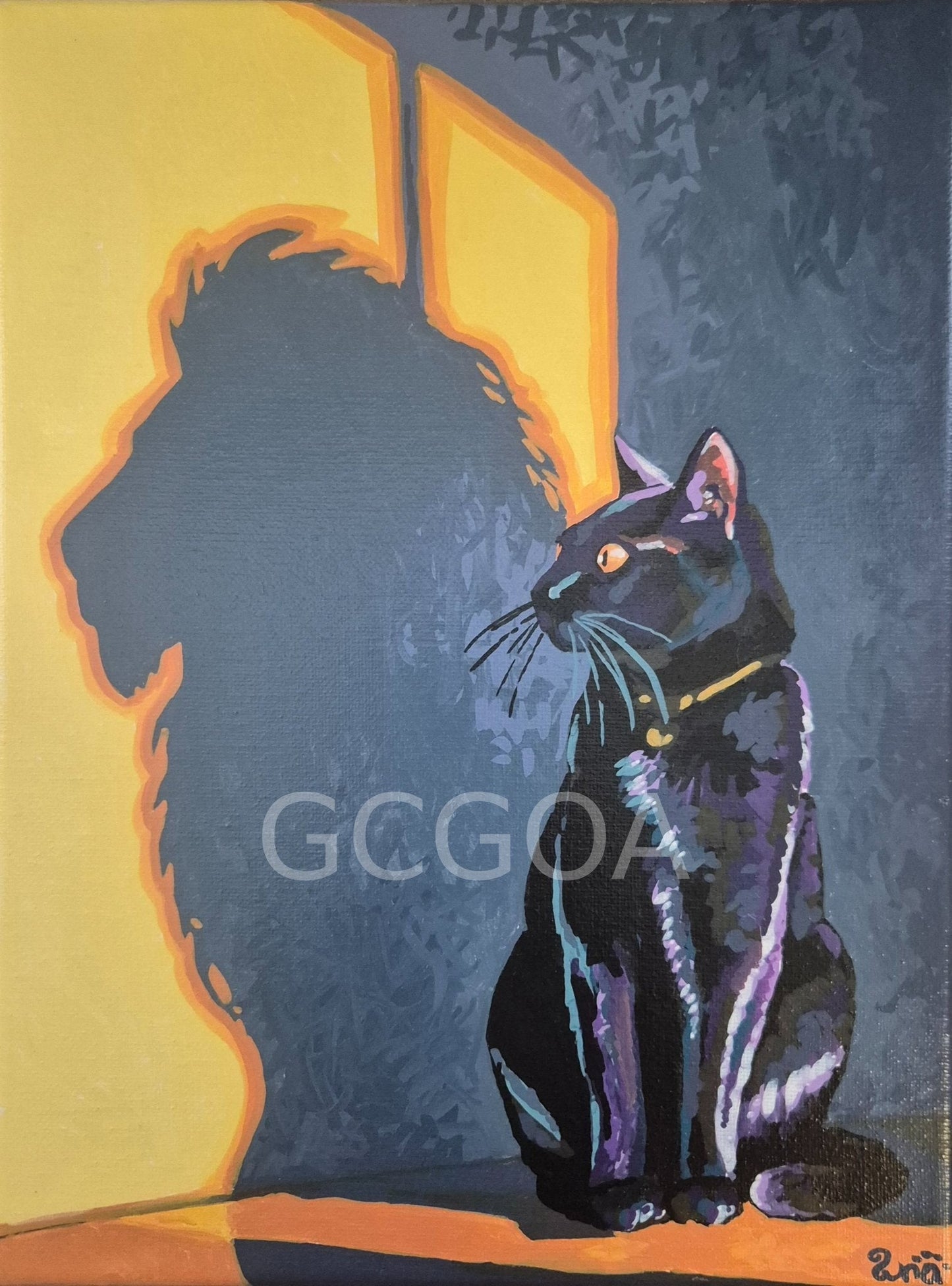 Lion Cat - Gold Coast Gallery Of ArtRenae Hall