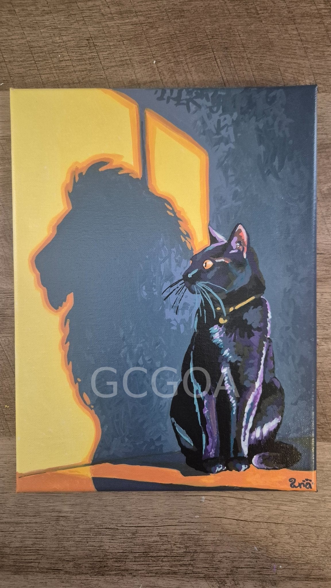 Lion Cat - Gold Coast Gallery Of ArtRenae Hall
