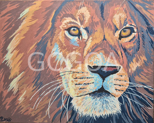 Lion's Gaze - Gold Coast Gallery Of ArtRenae Hall
