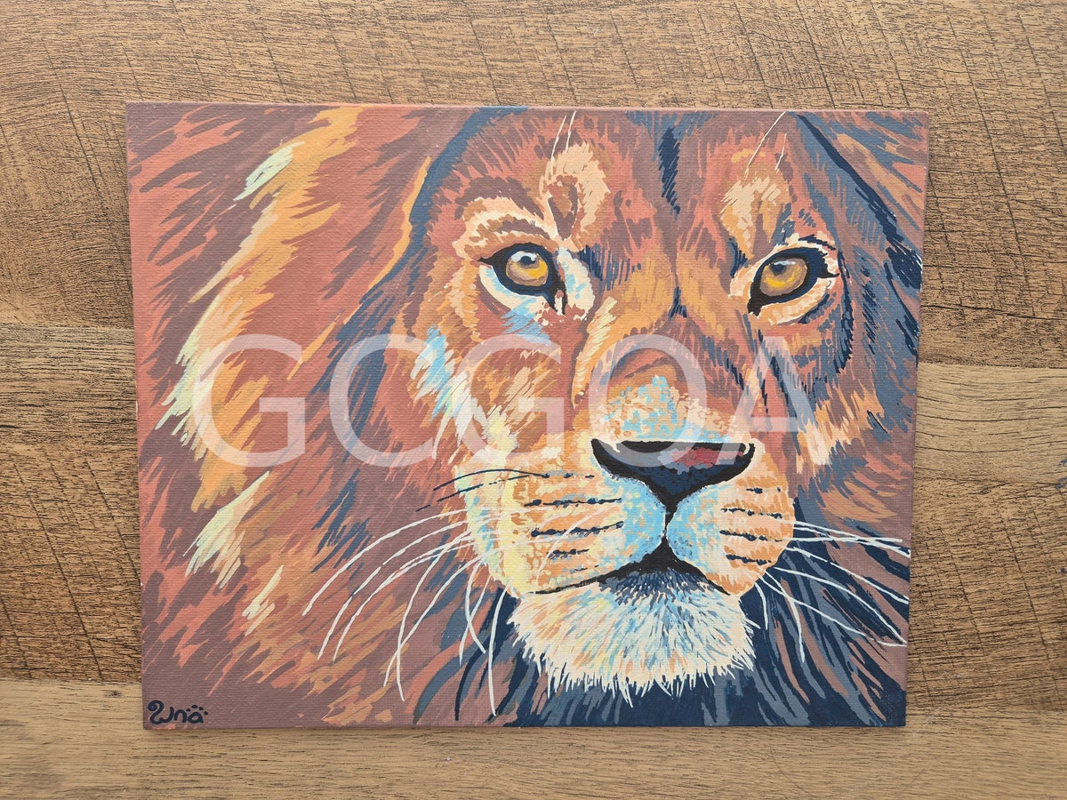 Lion's Gaze - Gold Coast Gallery Of ArtRenae Hall
