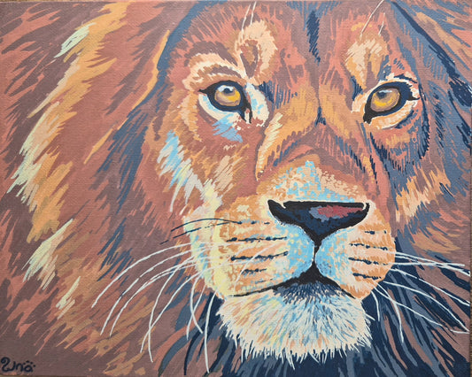 Lion's Gaze - Gold Coast Gallery Of ArtRenae Hall