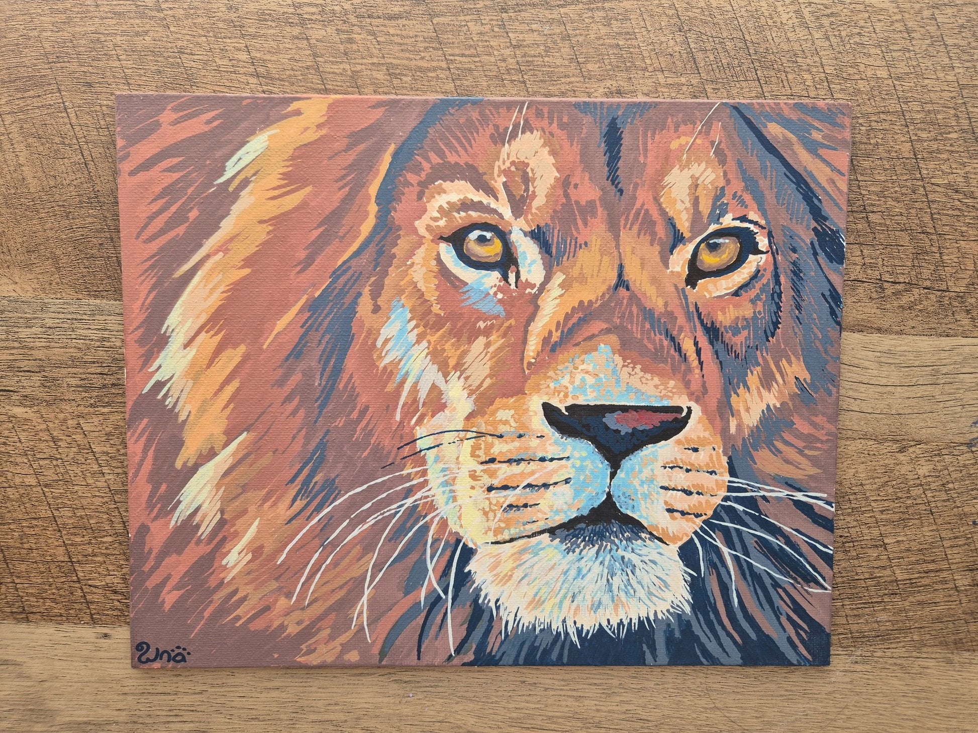 Lion's Gaze - Gold Coast Gallery Of ArtRenae Hall