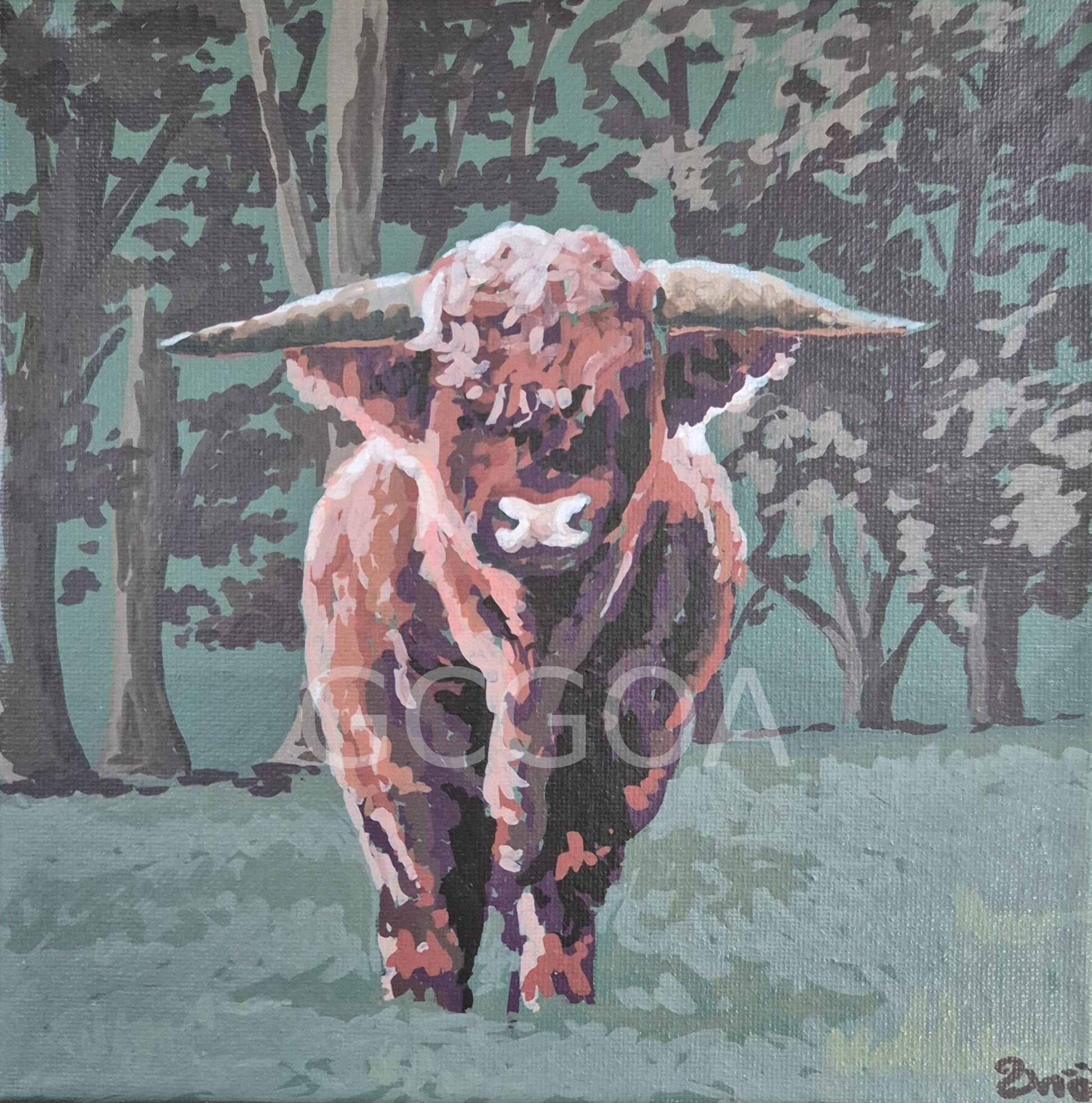 Little Highlander - Gold Coast Gallery Of ArtRenae Hall
