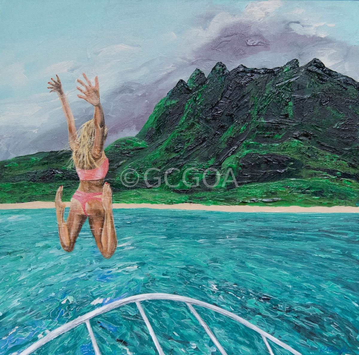 Live Deliberately - Original Art - Gold Coast Gallery Of ArtRachel Braybon