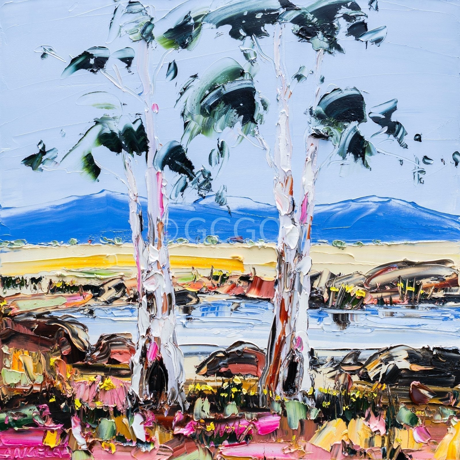 Living Colour - Original Art - Gold Coast Gallery Of ArtAngela Hawkey