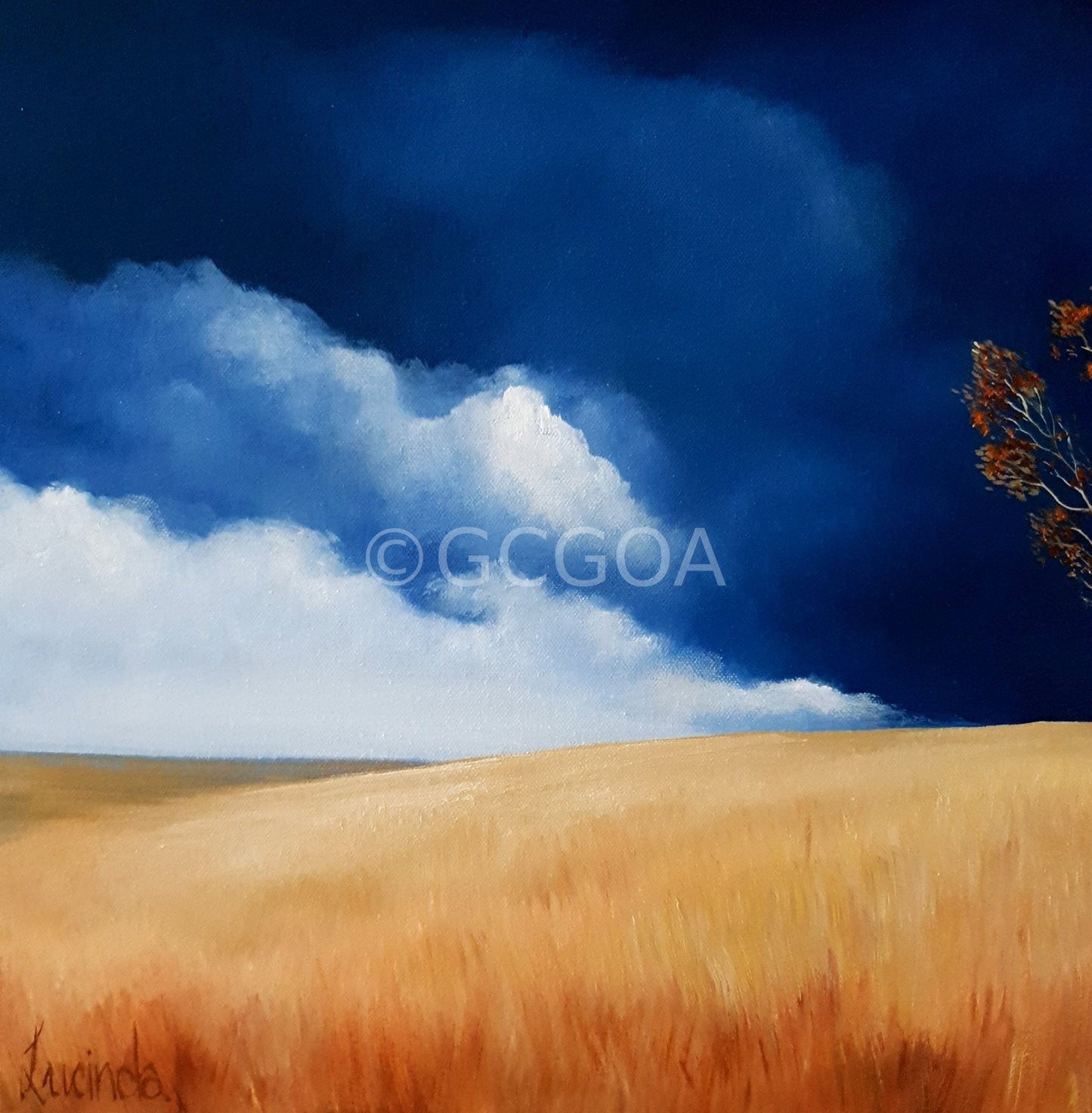 Lonely Country - Original Art - Gold Coast Gallery Of ArtLucinda Leveille