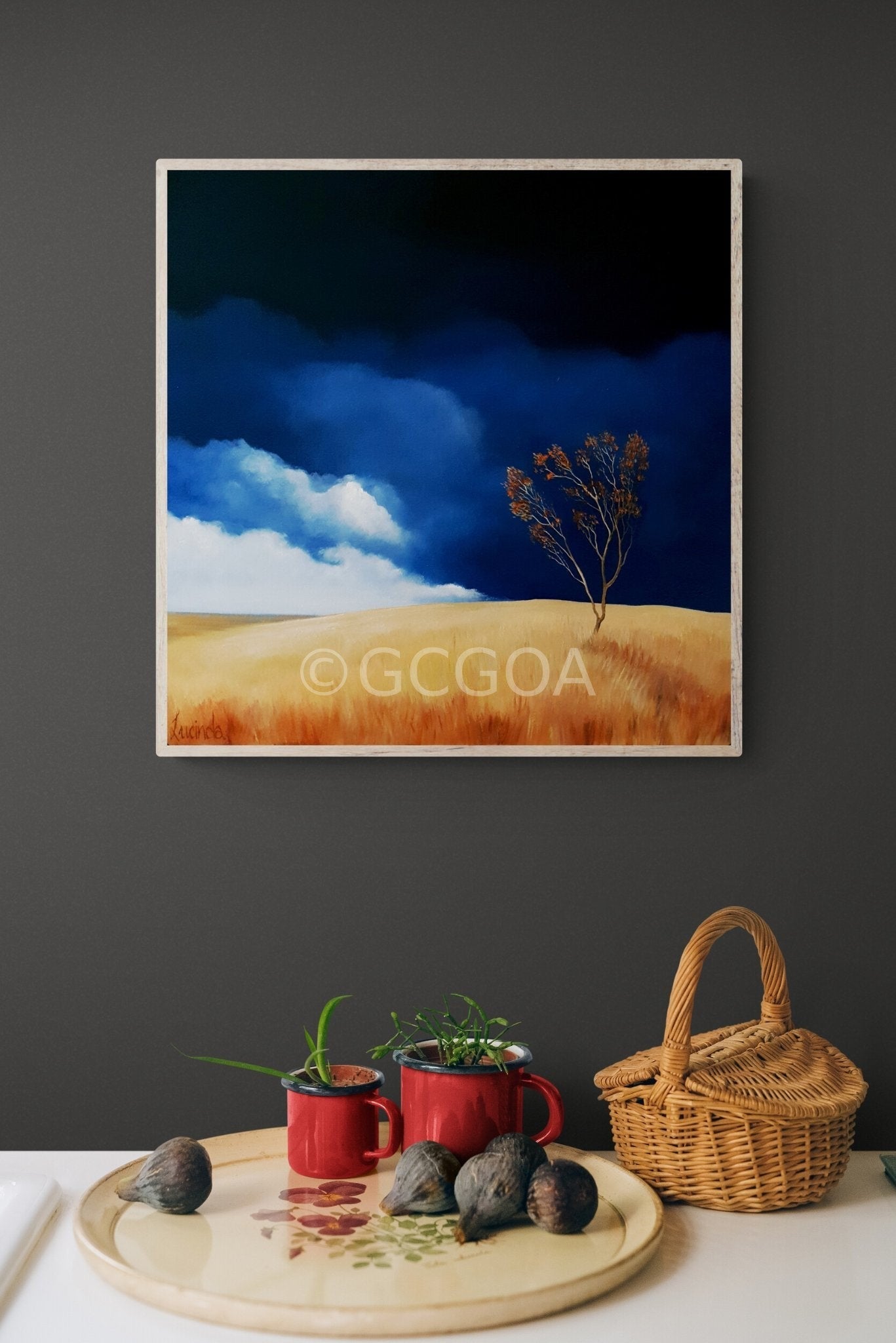 Lonely Country - Original Art - Gold Coast Gallery Of ArtLucinda Leveille