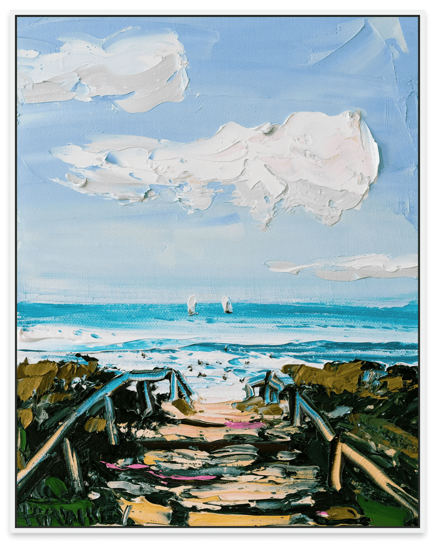 Long Days - Fine Art Print - Gold Coast Gallery Of ArtAngela Hawkey