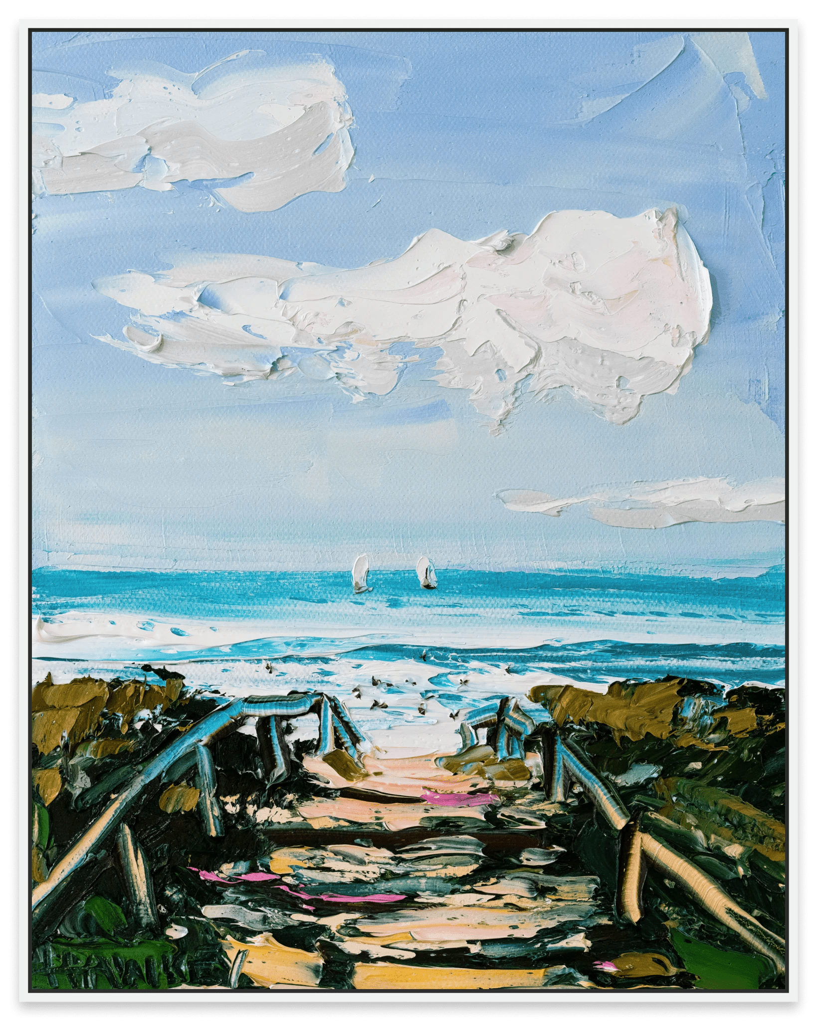 Long Days - Fine Art Print - Gold Coast Gallery Of ArtAngela Hawkey