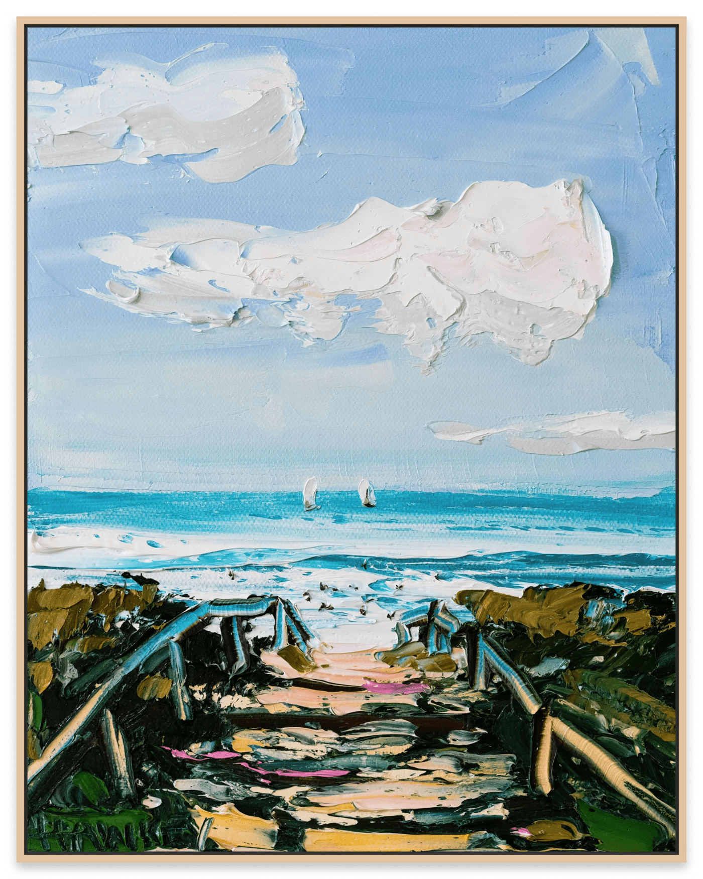 Long Days - Fine Art Print - Gold Coast Gallery Of ArtAngela Hawkey