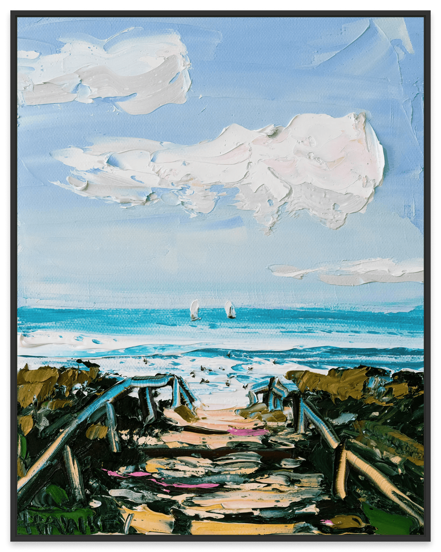 Long Days - Fine Art Print - Gold Coast Gallery Of ArtAngela Hawkey
