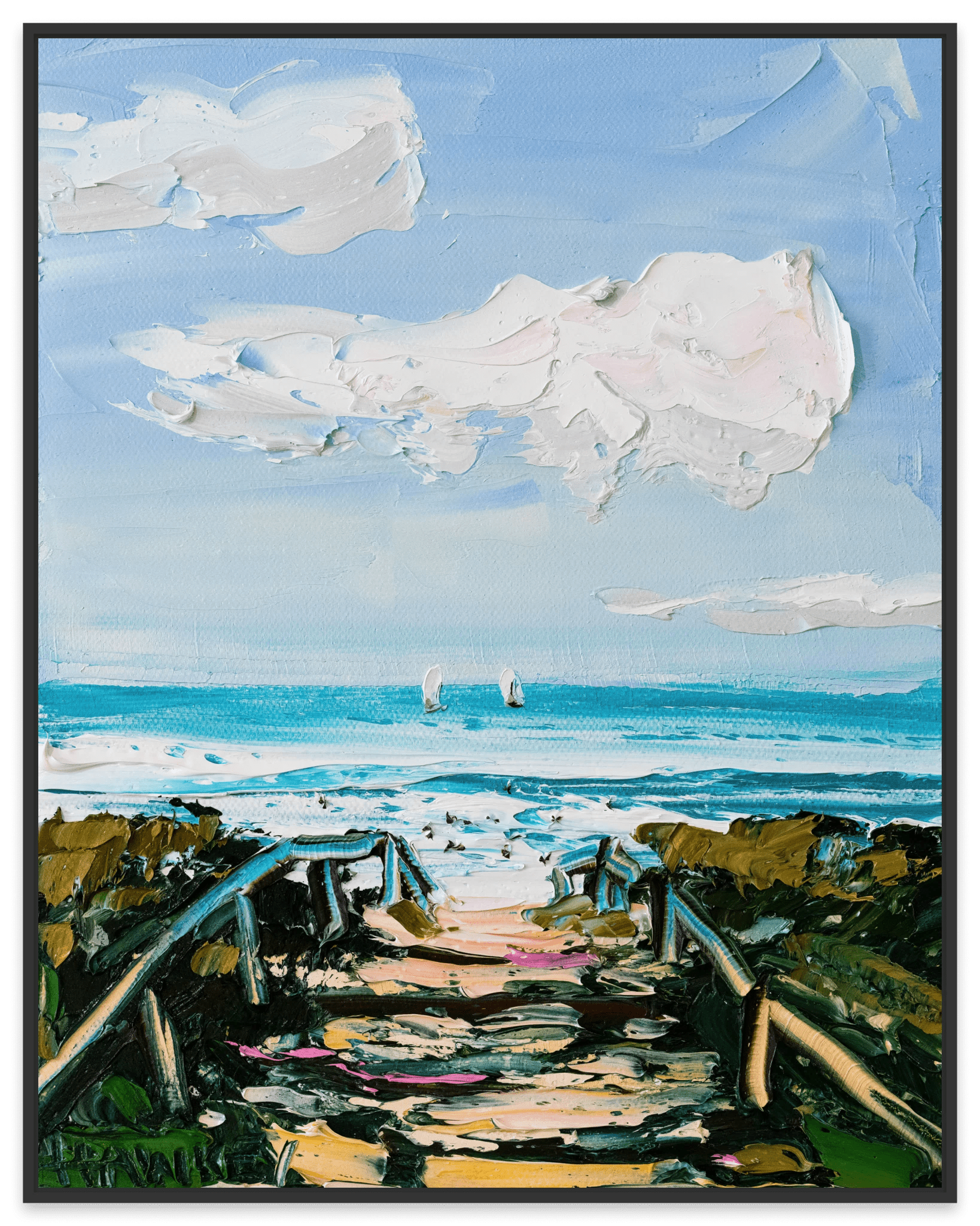 Long Days - Fine Art Print - Gold Coast Gallery Of ArtAngela Hawkey