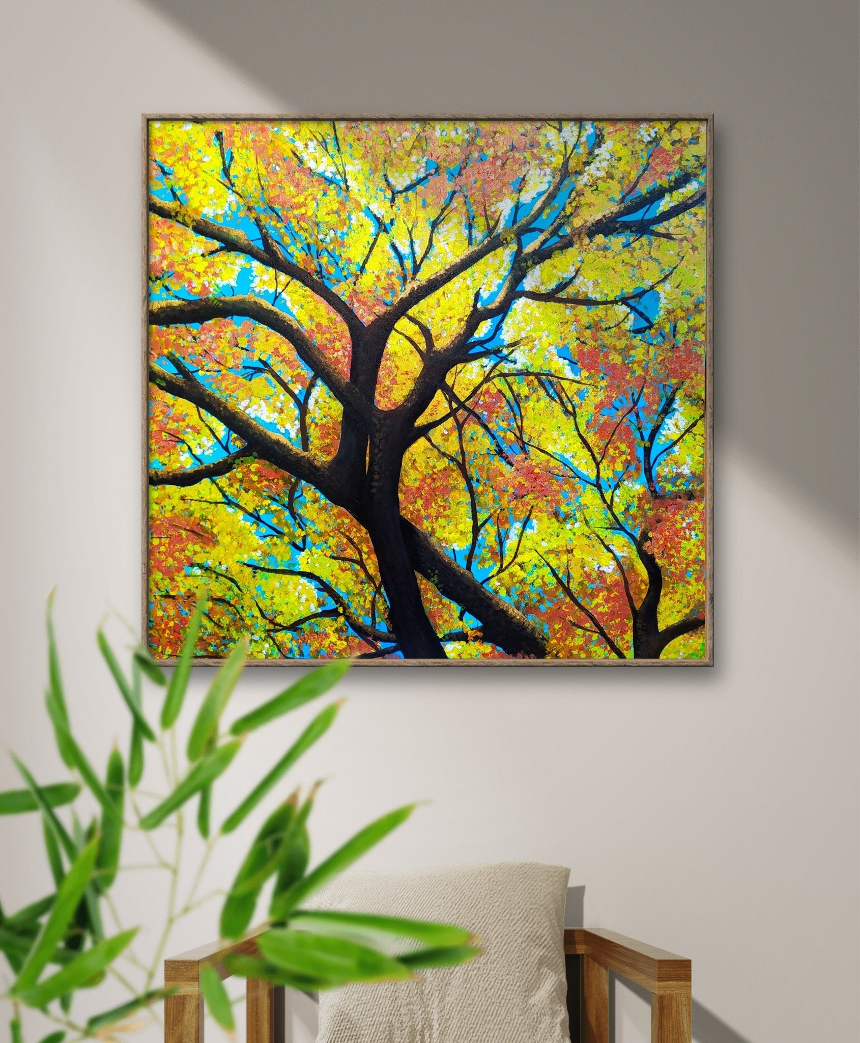 Look up - Autumn in Ballarat - Gold Coast Gallery Of ArtYvonne Wells