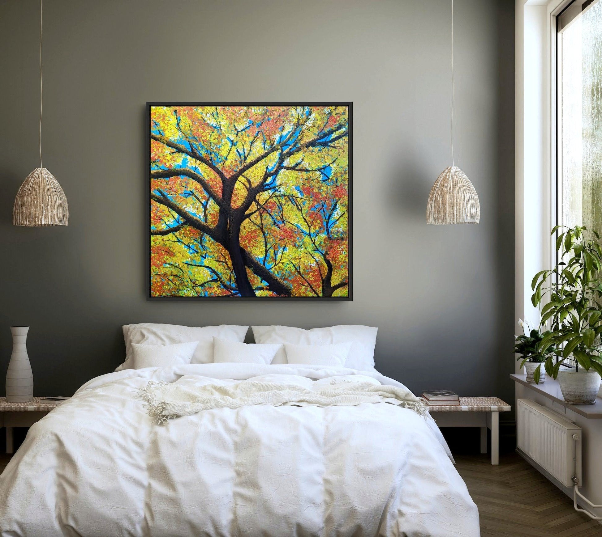 Look up - Autumn in Ballarat - Gold Coast Gallery Of ArtYvonne Wells