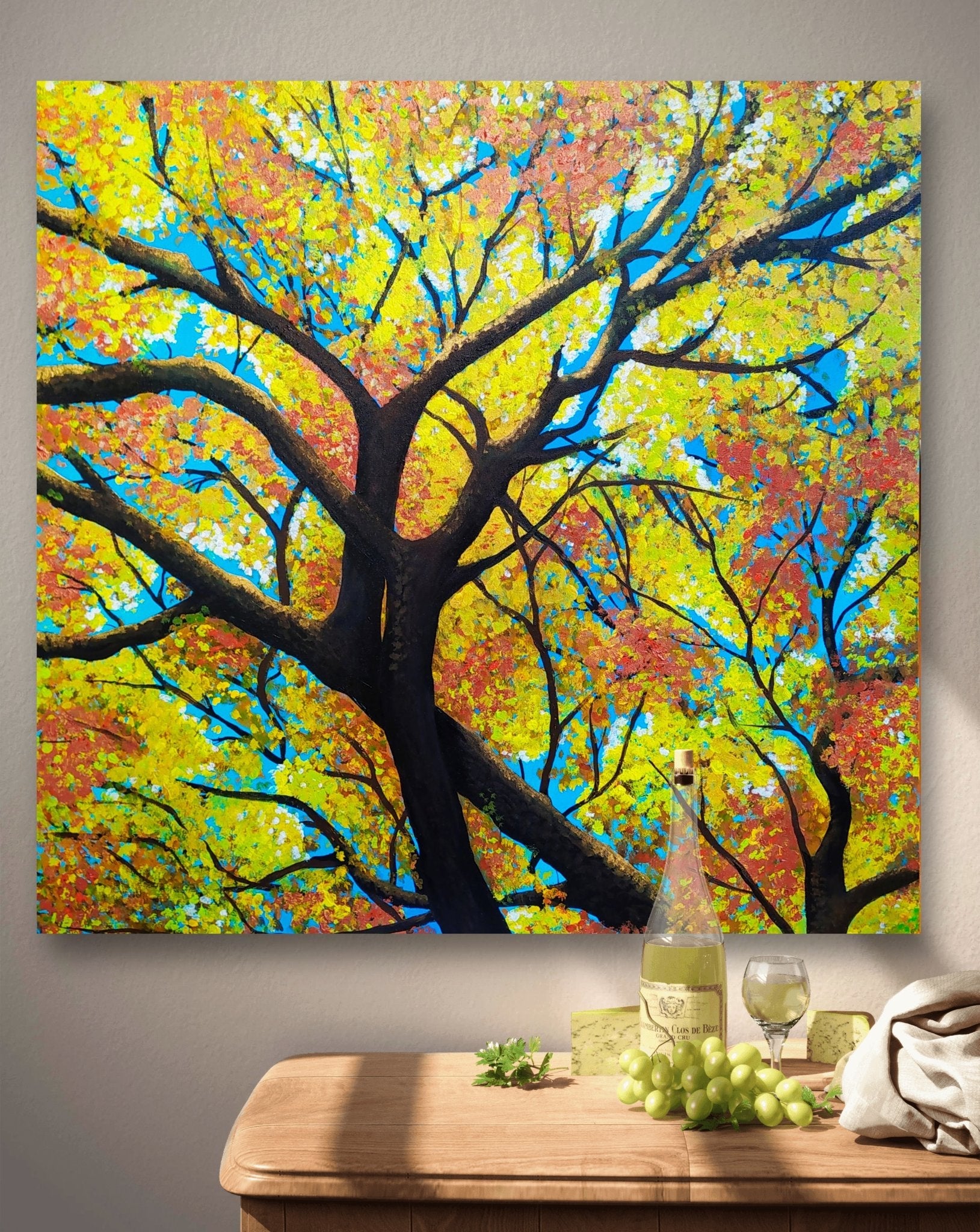 Look up - Autumn in Ballarat - Gold Coast Gallery Of ArtYvonne Wells