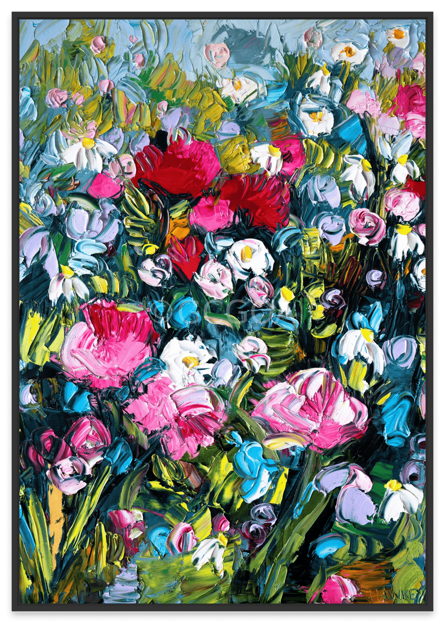 Love and Chaos 2 - Fine Art Print - Gold Coast Gallery Of ArtAngela Hawkey