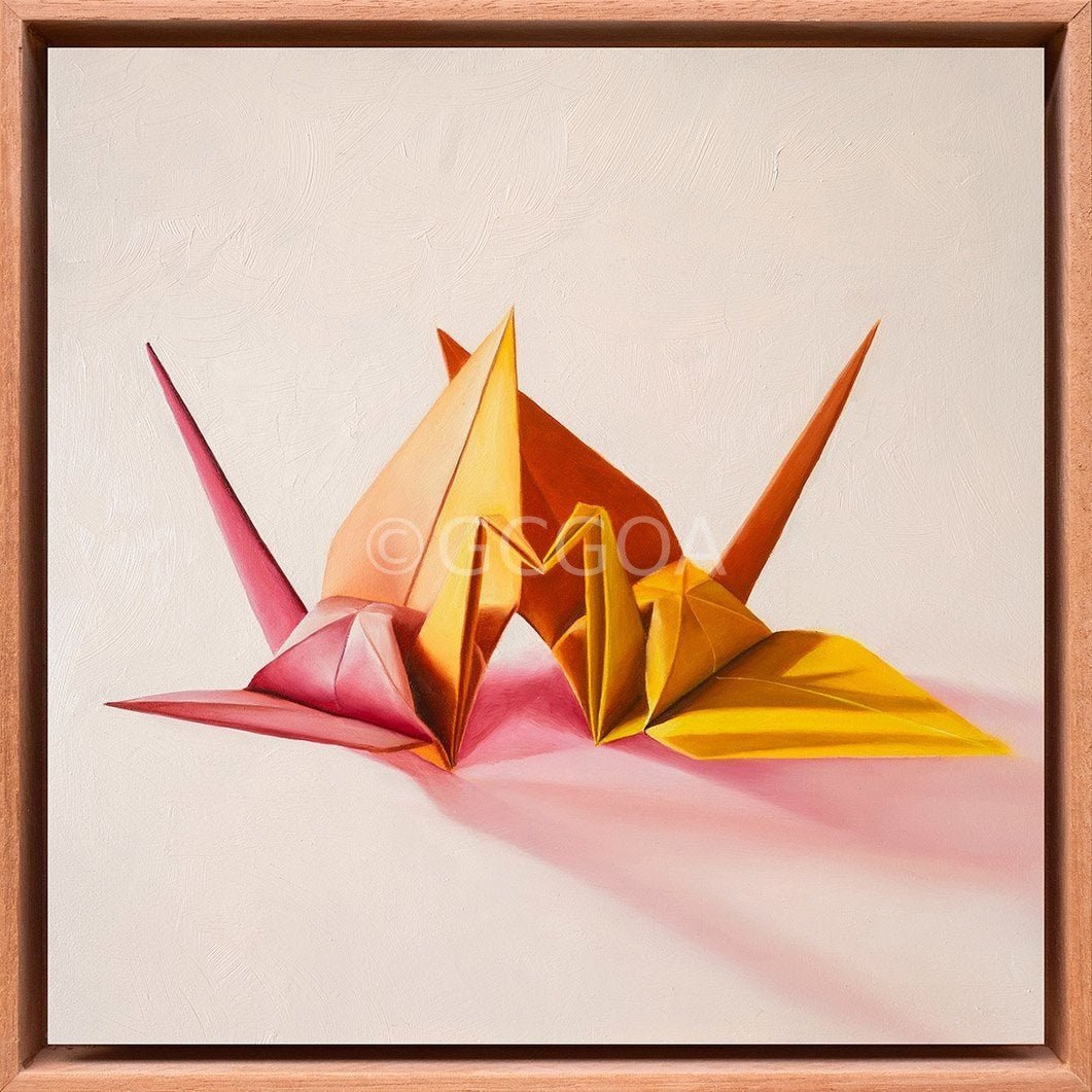 Love Birds XIV - Original Art AAF - Gold Coast Gallery Of ArtSarah Park