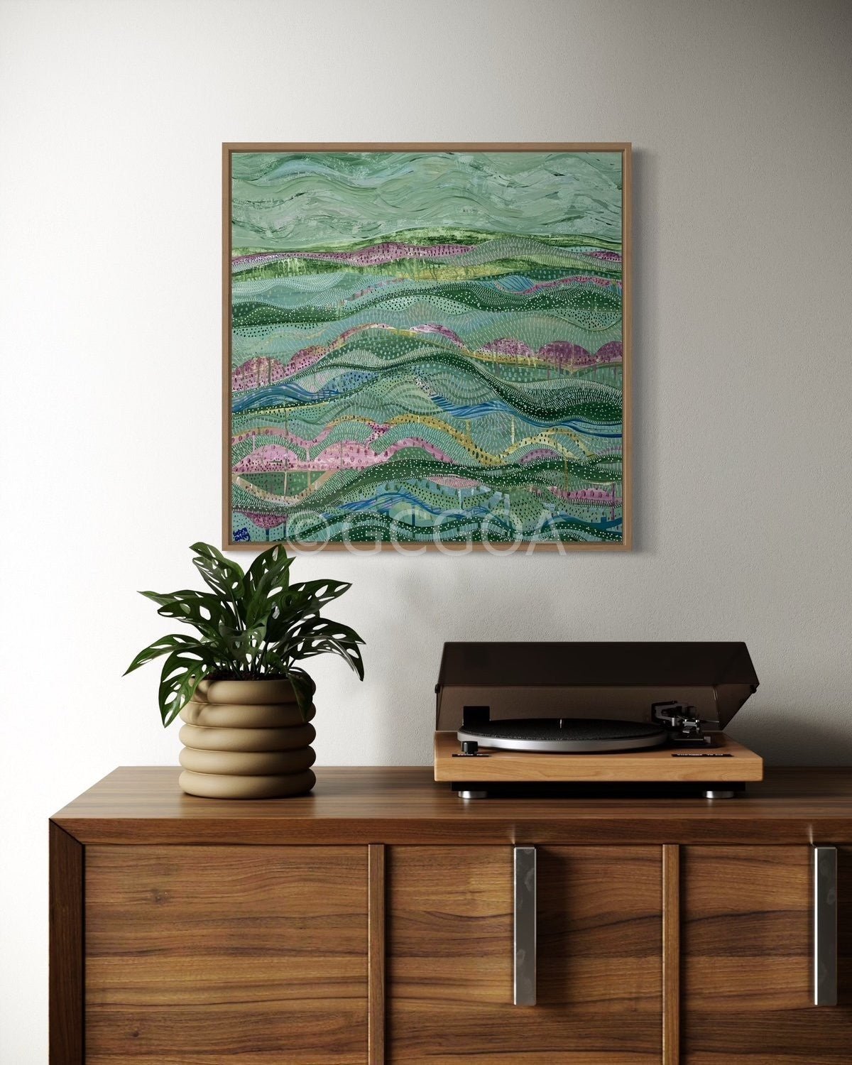 Love grows here - Original Art - Gold Coast Gallery Of ArtDebra Duffy