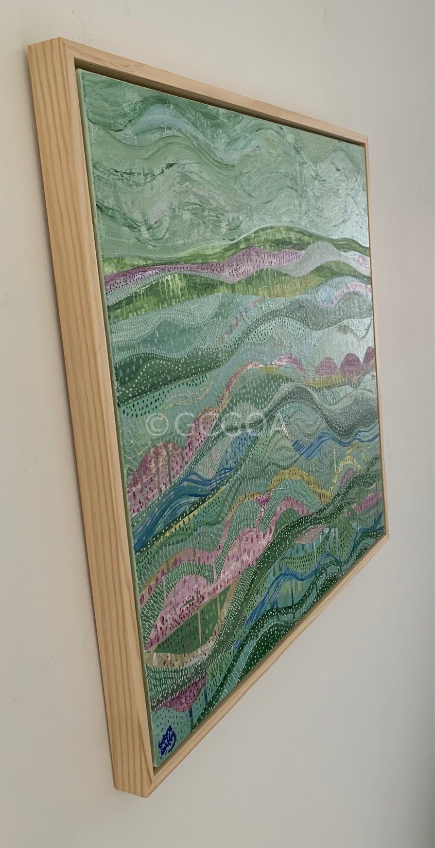 Love grows here - Original Art - Gold Coast Gallery Of ArtDebra Duffy