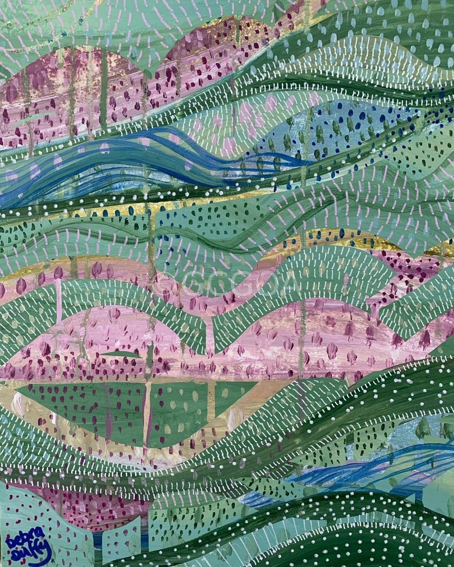 Love grows here - Original Art - Gold Coast Gallery Of ArtDebra Duffy
