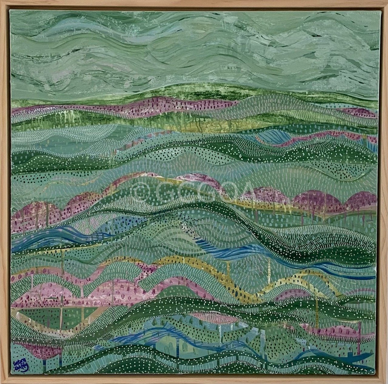 Love grows here - Original Art - Gold Coast Gallery Of ArtDebra Duffy