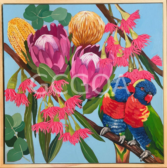 Lovebirds - Gold Coast Gallery Of ArtGabrielle Tito