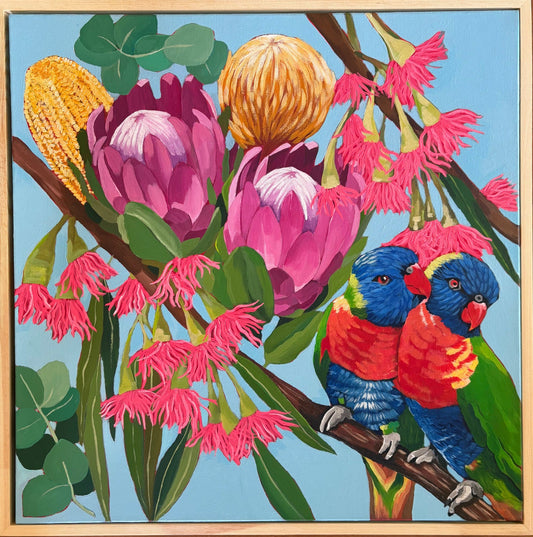 Lovebirds - Gold Coast Gallery Of ArtGabrielle Tito