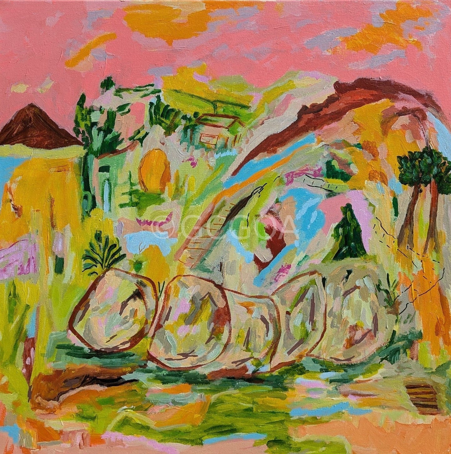 Love’s Endless Journey- Original Art - Gold Coast Gallery Of ArtAlpana Rai