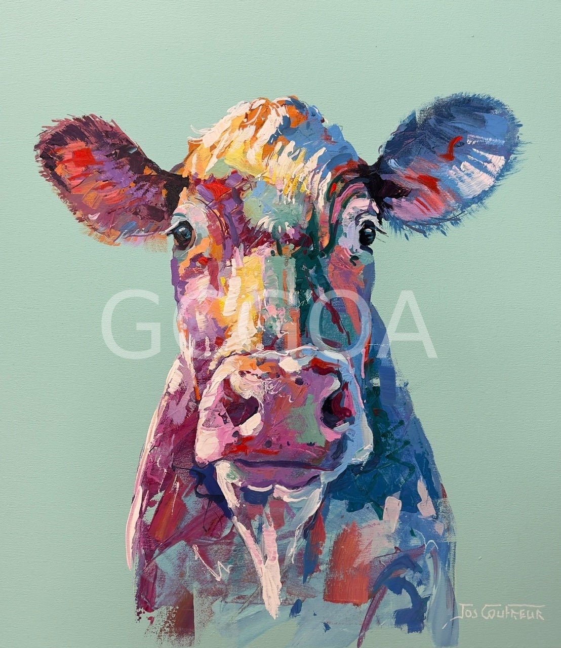Lulu the Cow - Gold Coast Gallery Of ArtJos Coufreur