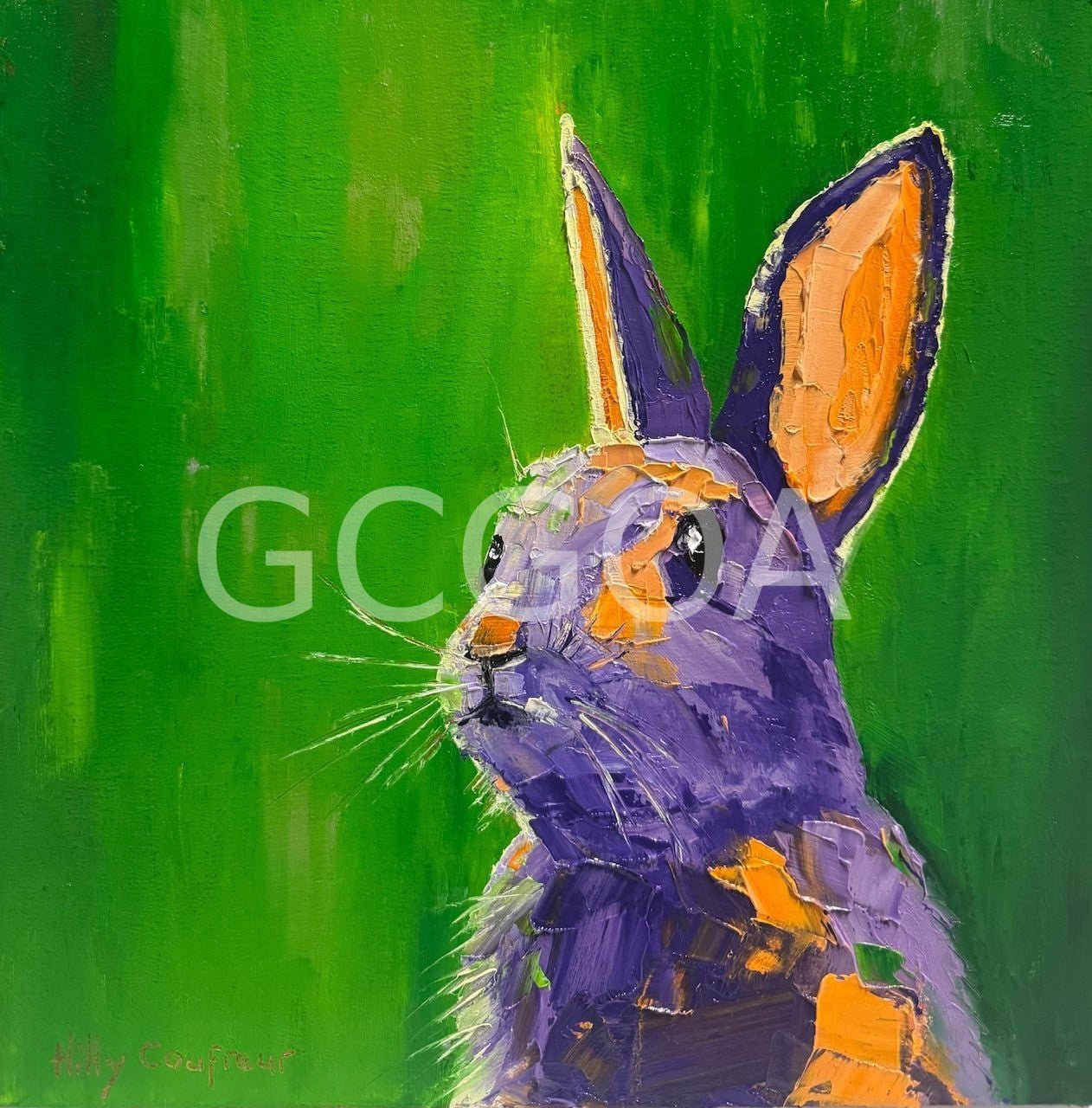 Luna the Rabbit - Gold Coast Gallery Of ArtHilly Coufreur