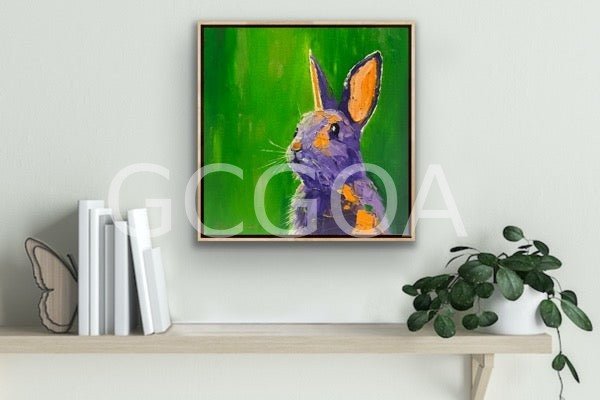 Luna the Rabbit - Gold Coast Gallery Of ArtHilly Coufreur