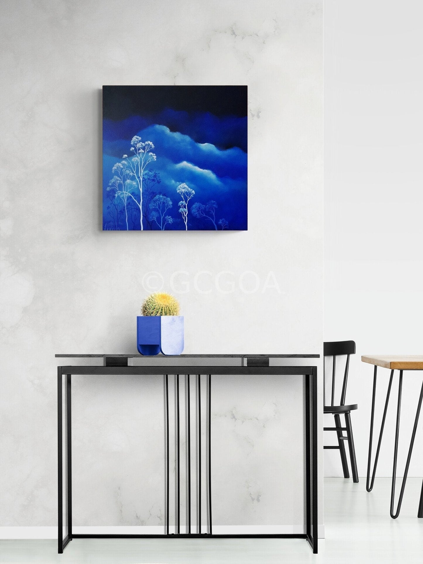 Lunar Lights - Original Art - Gold Coast Gallery Of ArtLucinda Leveille