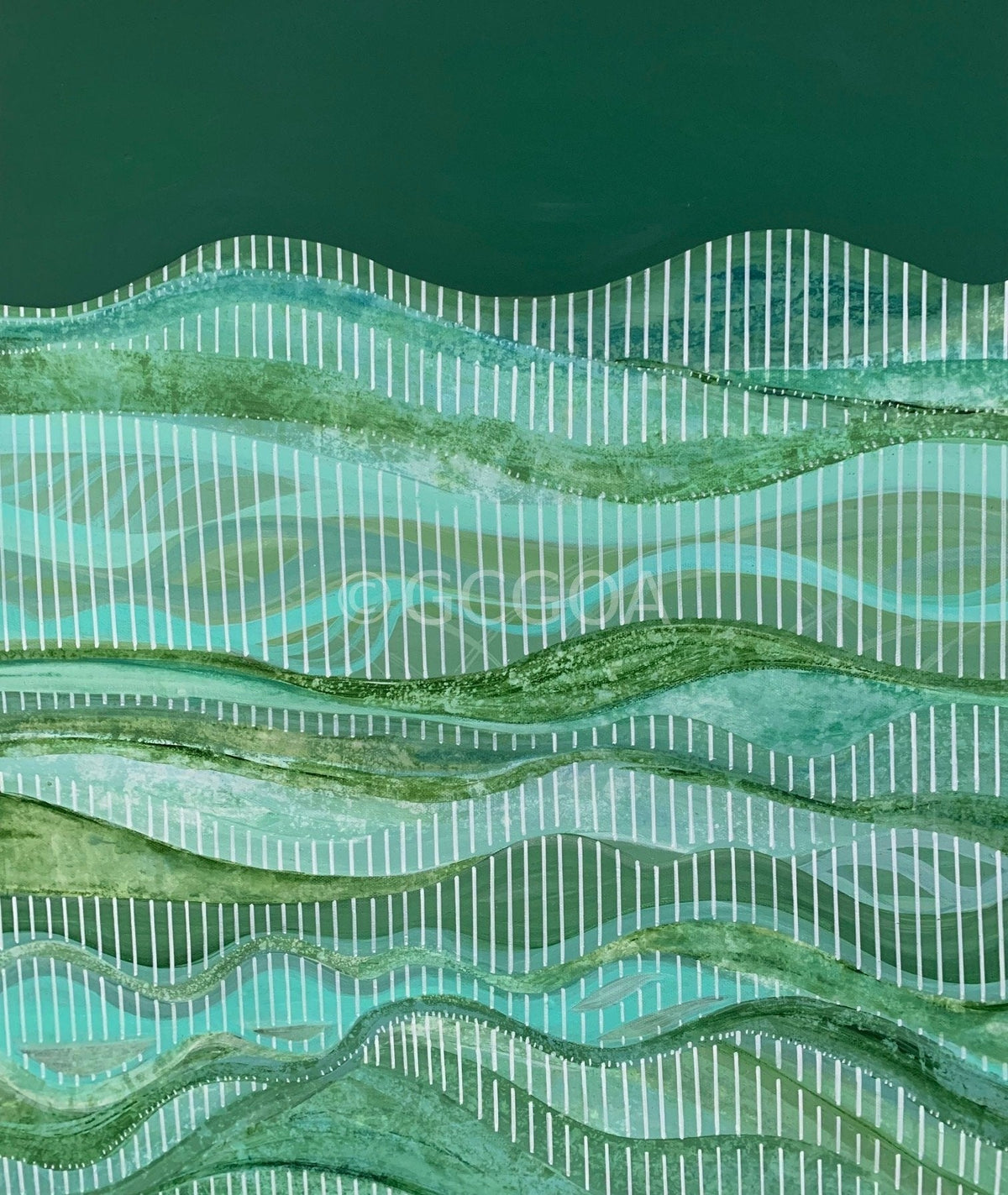 Lush Greenery - Original Art - Gold Coast Gallery Of ArtDebra Duffy