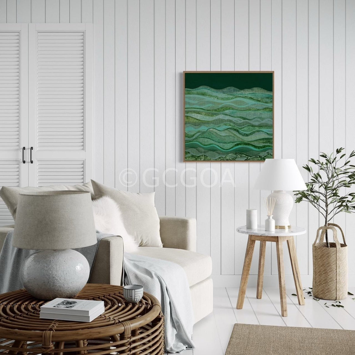 Lush Greenery - Original Art - Gold Coast Gallery Of ArtDebra Duffy