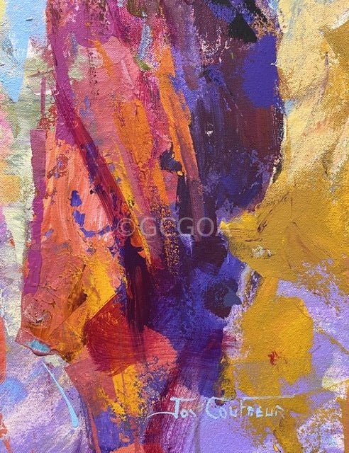Mabel the Cow - Original Art - Gold Coast Gallery Of ArtJos Coufreur