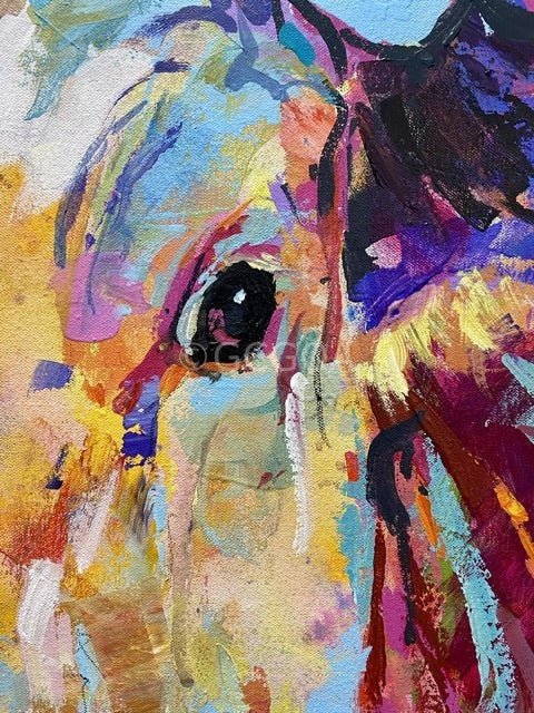 Mabel the Cow - Original Art - Gold Coast Gallery Of ArtJos Coufreur