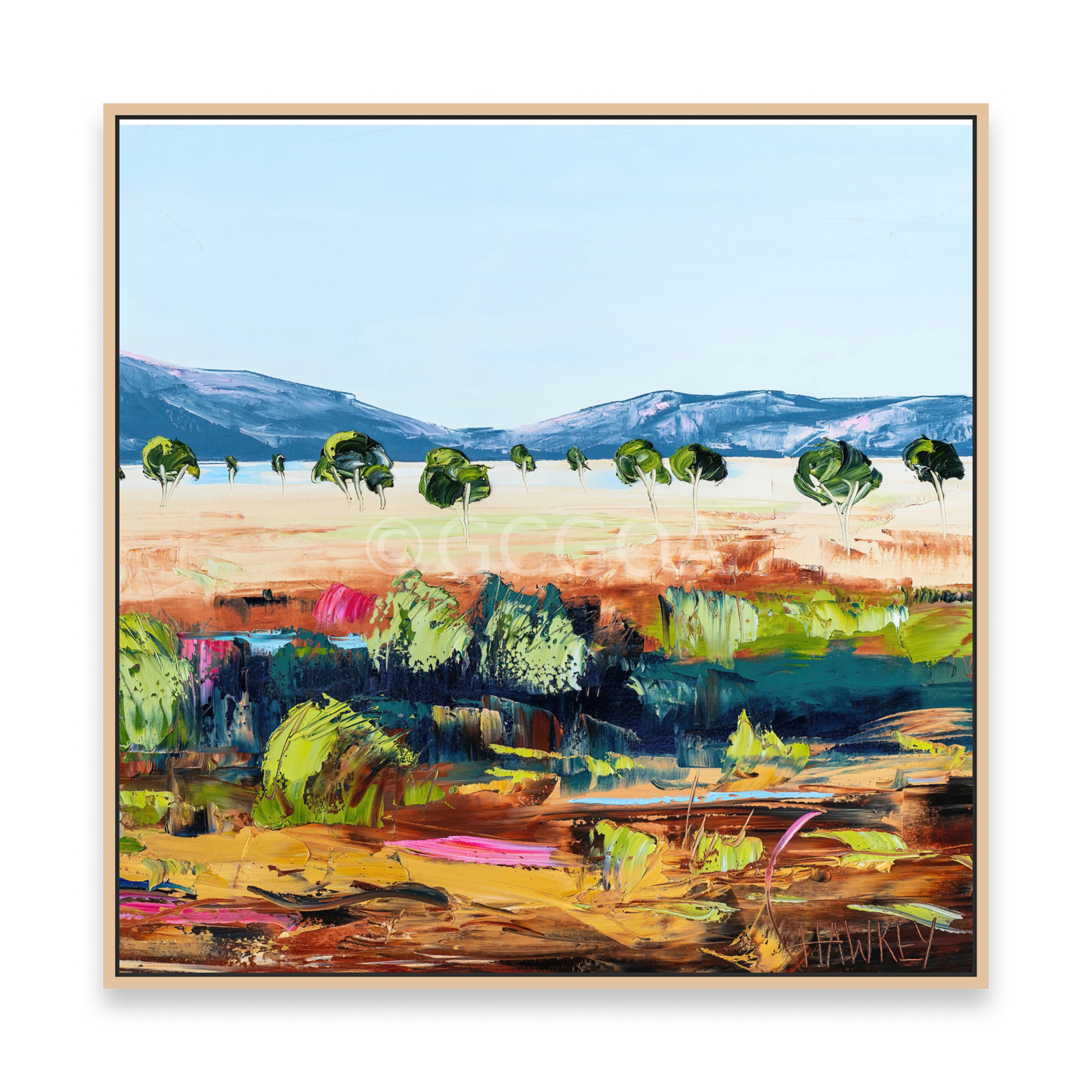 Macedon Ranges 2 - Fine Art Print - Gold Coast Gallery Of ArtAngela Hawkey