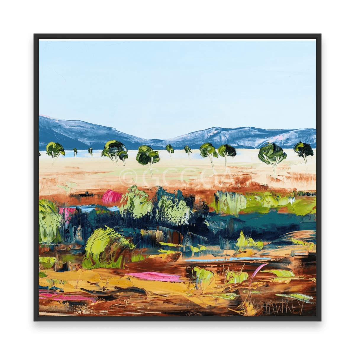 Macedon Ranges 2 - Fine Art Print - Gold Coast Gallery Of ArtAngela Hawkey