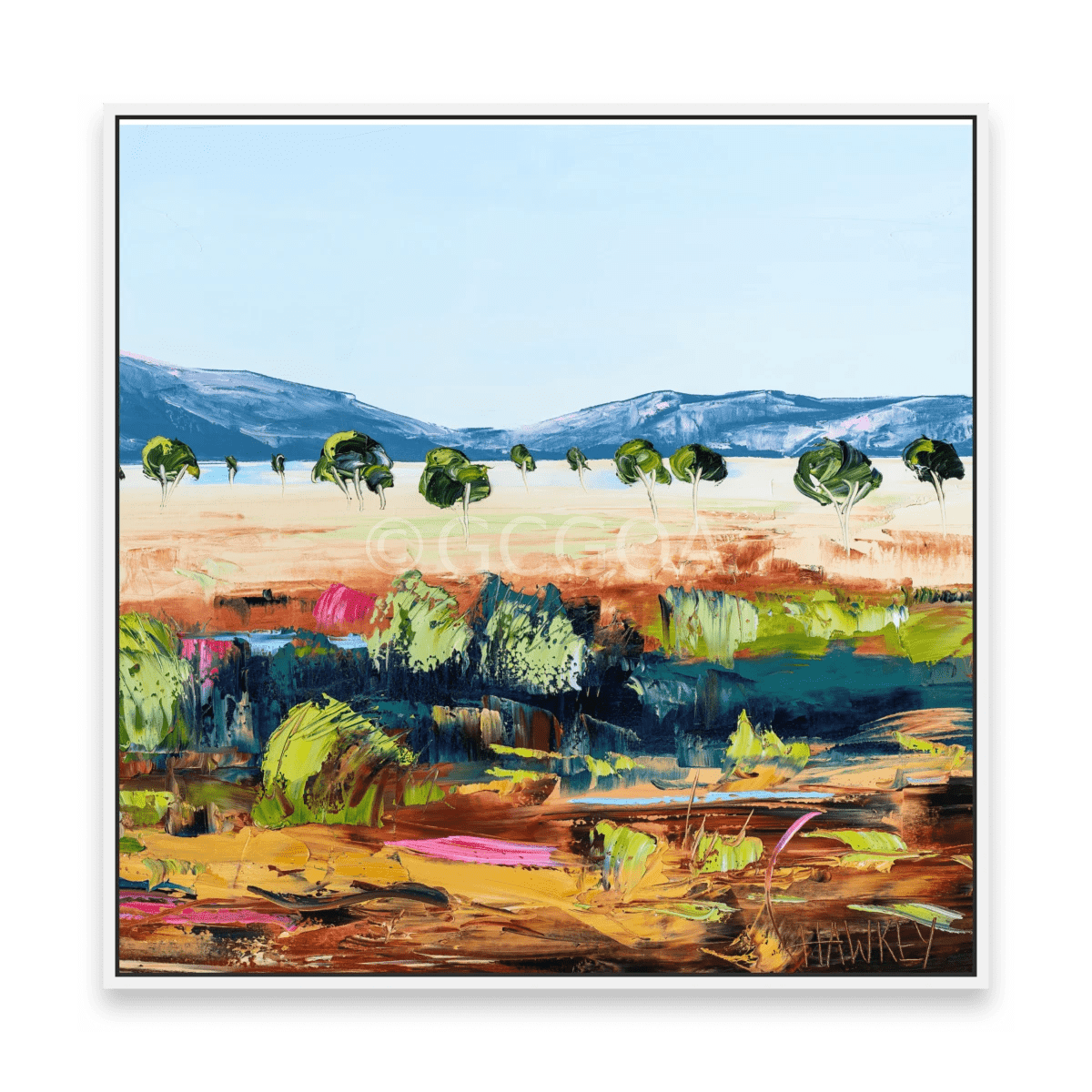 Macedon Ranges 2 - Fine Art Print - Gold Coast Gallery Of ArtAngela Hawkey