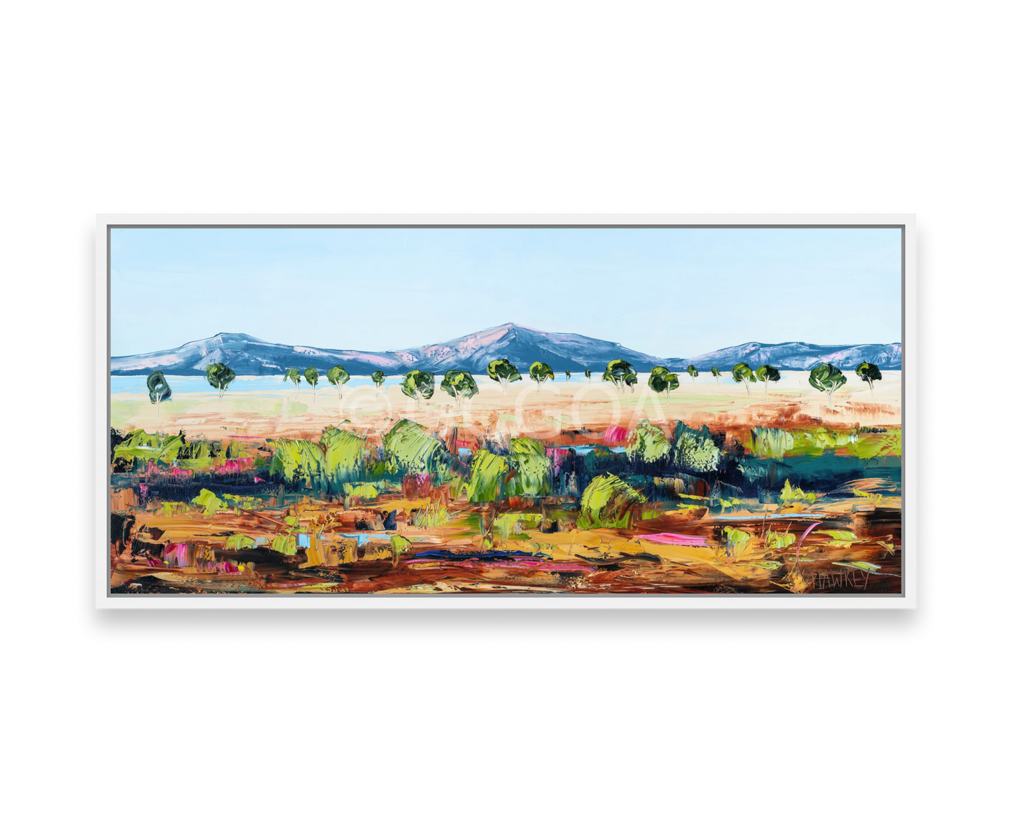 Macedon Ranges - Fine Art Print - Gold Coast Gallery Of ArtAngela Hawkey