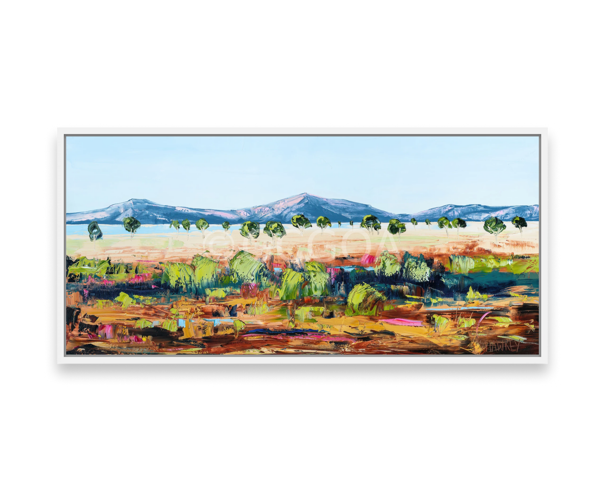 Macedon Ranges - Fine Art Print - Gold Coast Gallery Of ArtAngela Hawkey