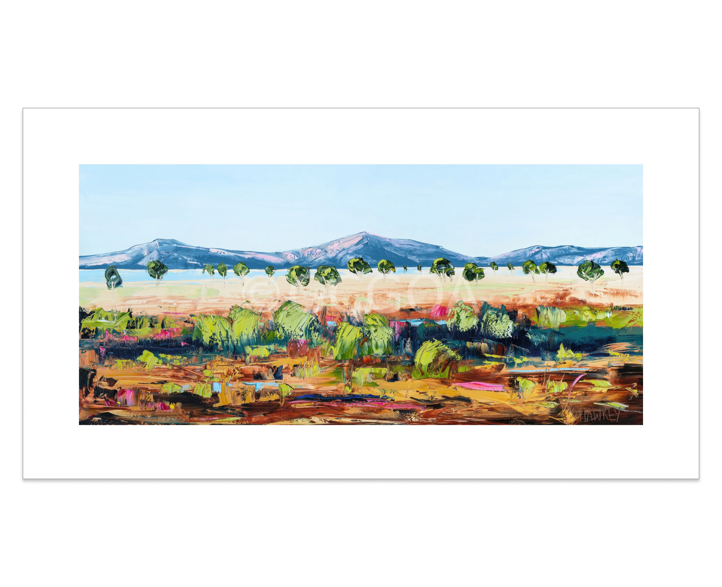 Macedon Ranges - Fine Art Print - Gold Coast Gallery Of ArtAngela Hawkey