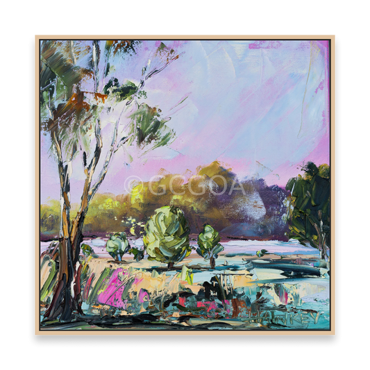 Magenta Mist - Fine Art Print - Gold Coast Gallery Of ArtAngela Hawkey