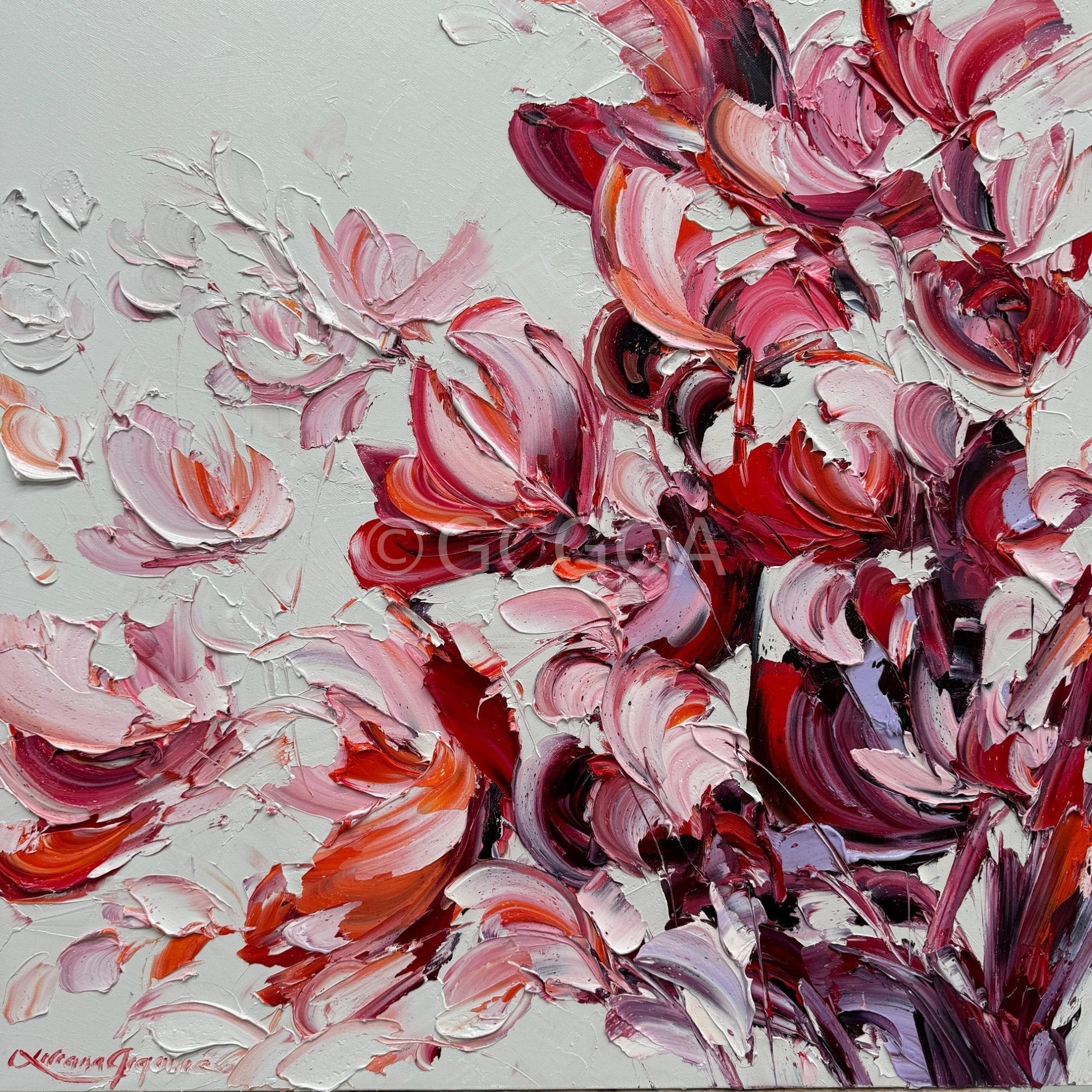 Magnolia No 23 - Original Art - Gold Coast Gallery Of ArtLiliana Gigovic