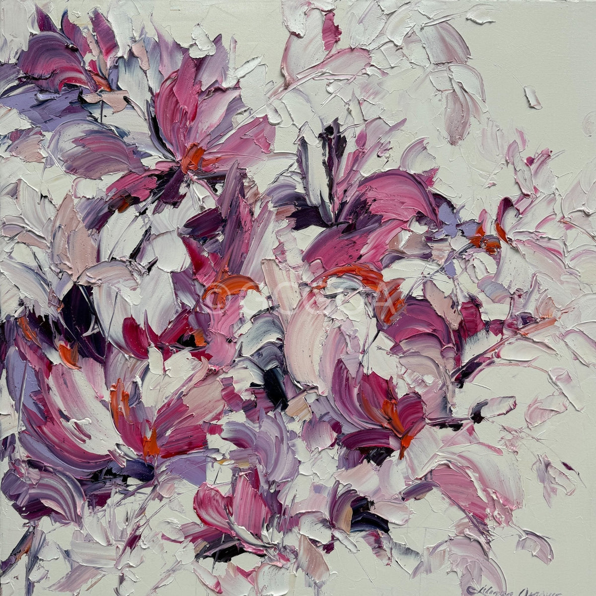 Magnolia No 26 - Original Art - Gold Coast Gallery Of ArtLiliana Gigovic