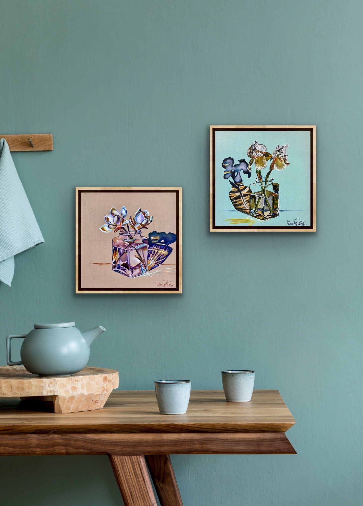 Magnolias in Glass - Gold Coast Gallery Of ArtWendy Peters