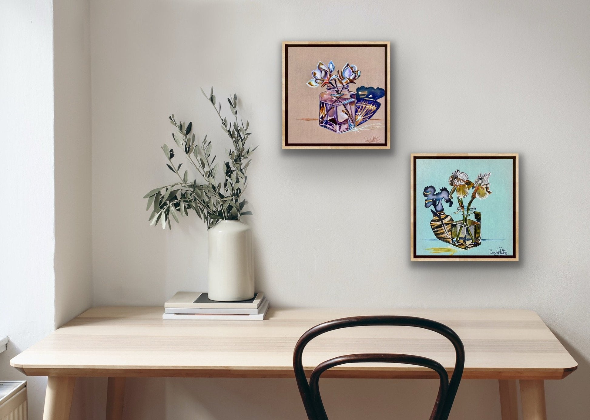 Magnolias in Glass - Gold Coast Gallery Of ArtWendy Peters